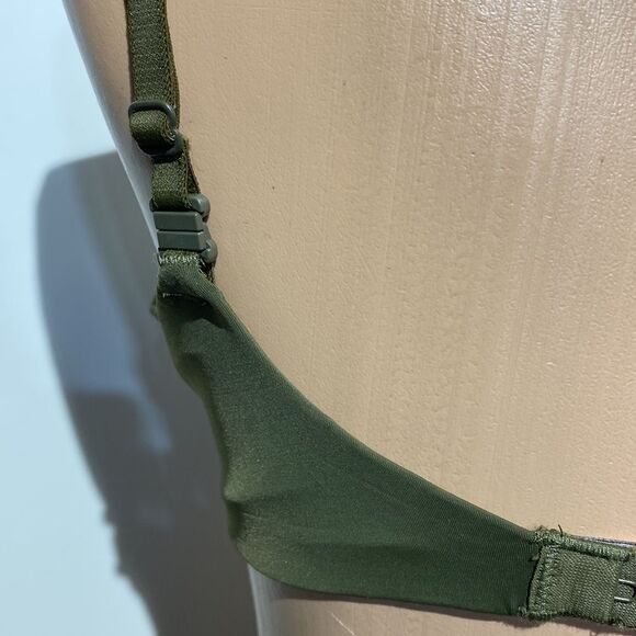 Victoria’s Secret Army Green Demi Padded Bra size 34c - Picture 8 of 11